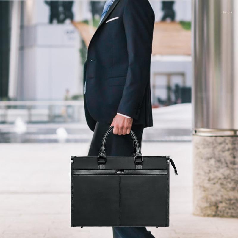

Men's Handbag Waterproof Shockproof Business Briefcase Large Capacity Laptop Bag Male Mens Bag Computer Sac Homme1