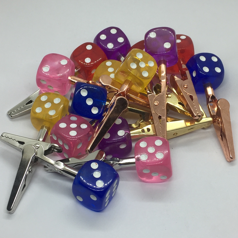 

Latest Portable Colorful Dice Bracket Clip Support Stand Dry Herb Tobacco Preroll Cigarette Smoking Fixed Holder Clamp Tongs