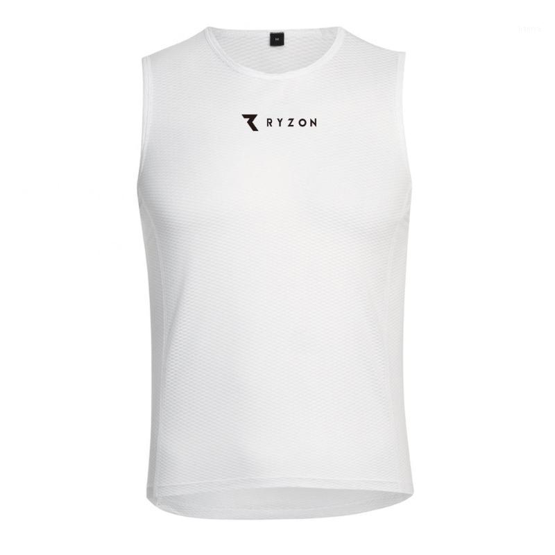 

Breathable Summer Sleeveless Cycling Vest Men's Quick Dry Cycling Vests Clothing Bicycle Bike Clothing Ropa Gilet Ciclismo1, White