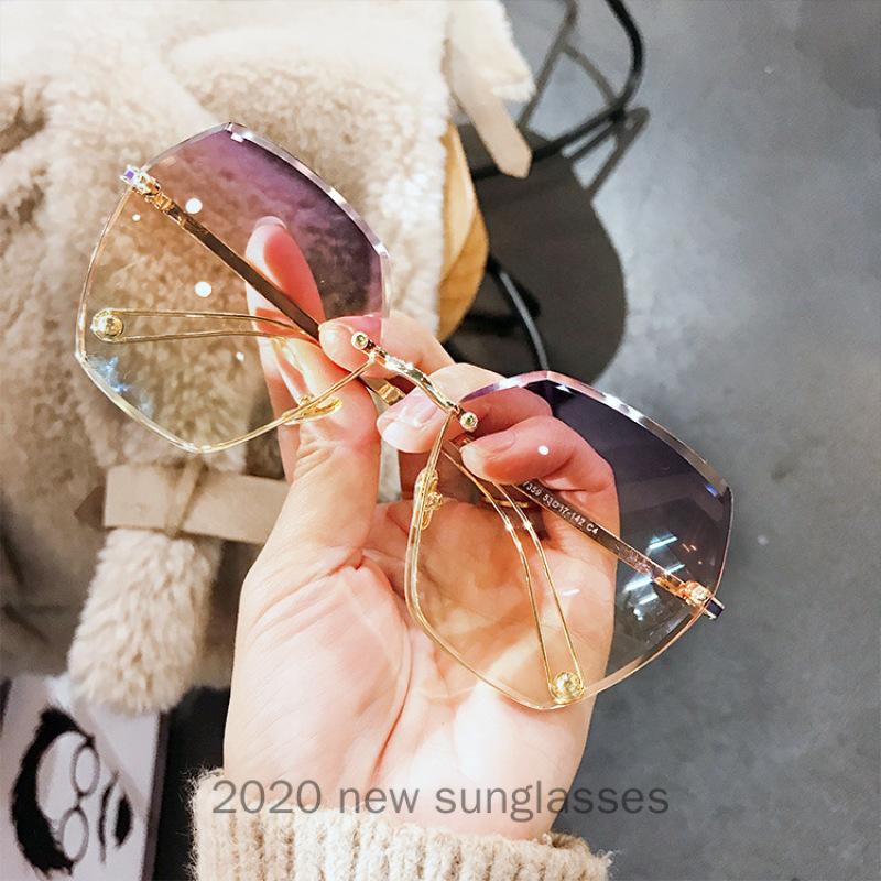 

Retro Vintage Women's Sunglasses Sexy Cat Fashion Rivet Luxury Designer Female Glasses 2020 Sunglasses for Female NX