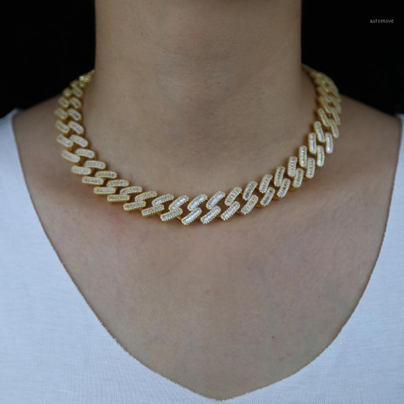 

New arried drop ship 15mm wide cuban chain necklace for women rock fashion hip hop necklace statement jewelry for party gift1