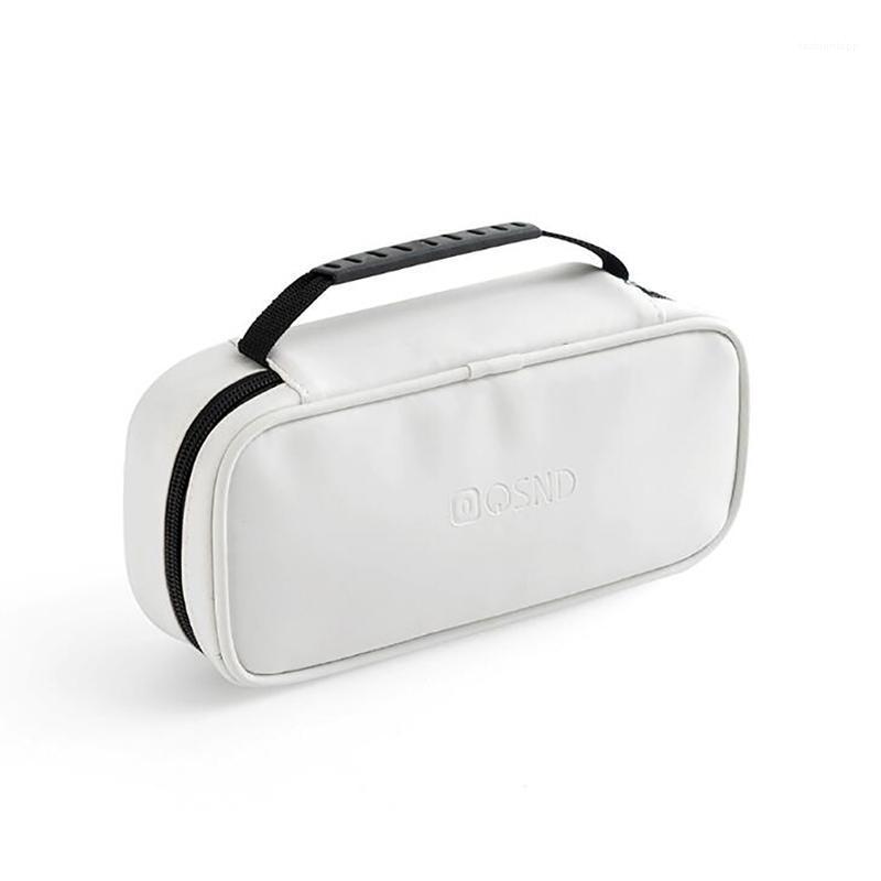 

Multifunction Travel Cosmetic Bag Women Makeup Bags Toiletries Organizer Solid Color Female Storage Make Up Case Necessaries1, Red handle
