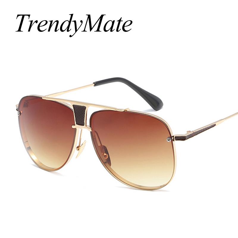 

Sunglasses Women Brand Designer Vintage Sun Glasses for Women Men Luxury Square Style Metal Legs Gradient UV400