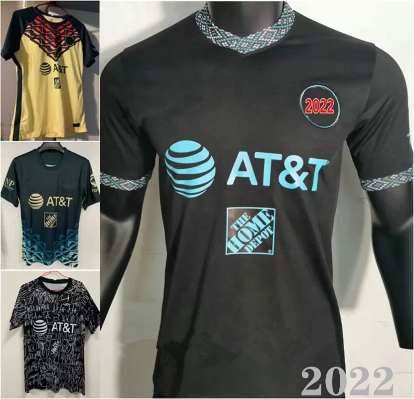 

2021 2022 Club America Away Soccer Jerseys F. VIÑAS HENRY G. OCHOA Liga MX jersey RODRIGUEZ GIOVANI 2122 América Football Shirt