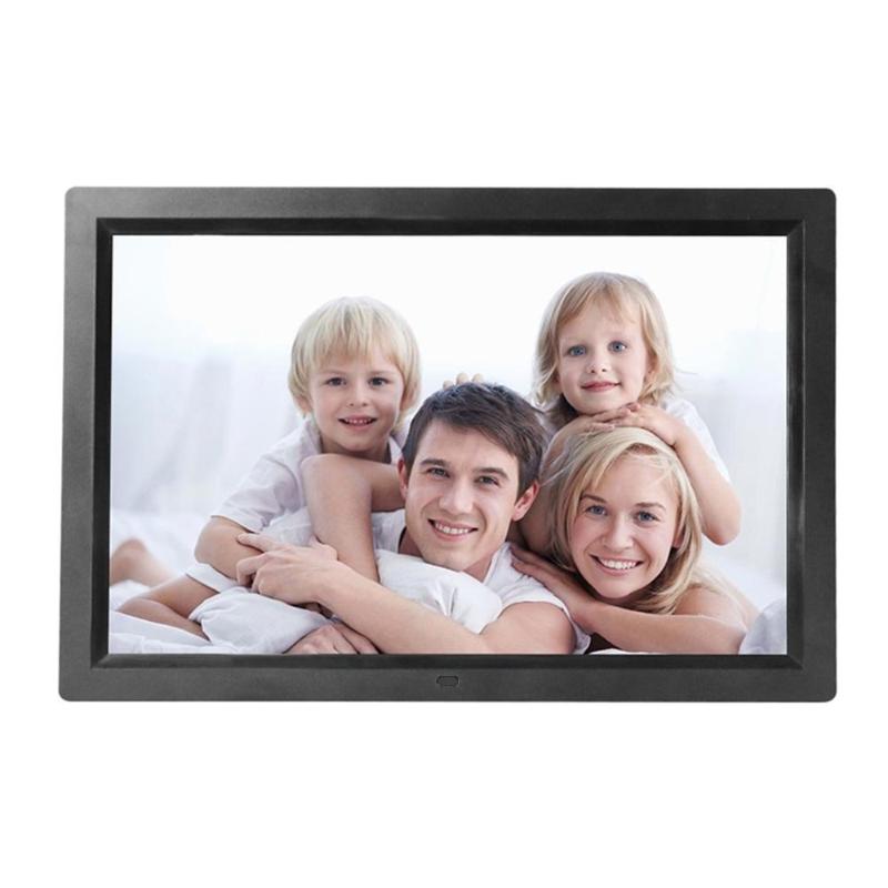 

HD Digital Photo Frame Electronic LED Screen Pictures Music Video Remote Control Music Playing Alarm Mixed Seeding