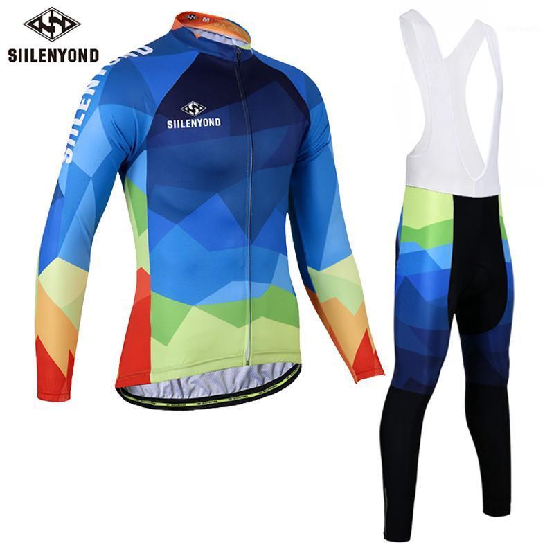 

Siilenyond 2020 Pro Winter Keep Warm Cycling Jersey Set Thermal Fleece Cycling Clothes MTB Bike Clothing Suit For Men1, Cycling set