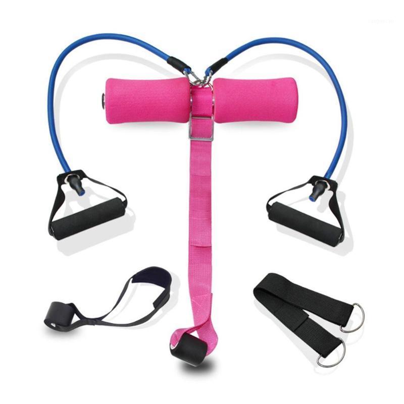 

Resistance Bands pedal fitness rope Latex Pedal Exerciser Sit-up Pull Rope Expander Elastic Bands Yoga equipment1