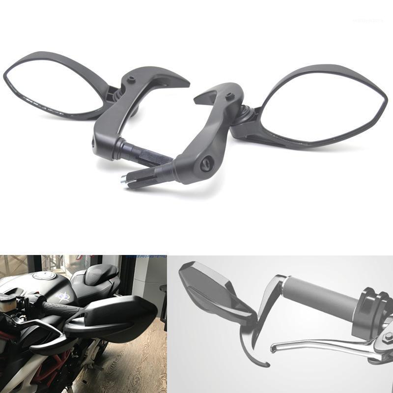 

Motorcycle Mirrors Universal Handlebar End Rearview Handguard Protection Levers For STELVIO 1200 SPORT BREVA 750 1100 GRISO