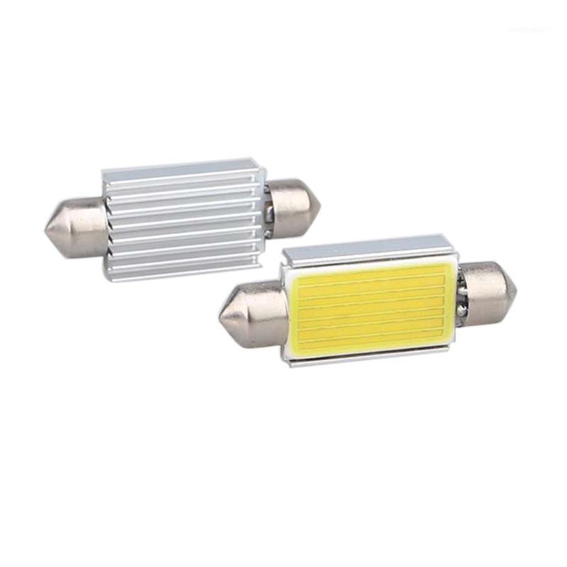 

Emergency Lights 2Pcs Festoon 39mm 3W DC12V COB LED White Light For Car Steering Bulb Reading Lamp