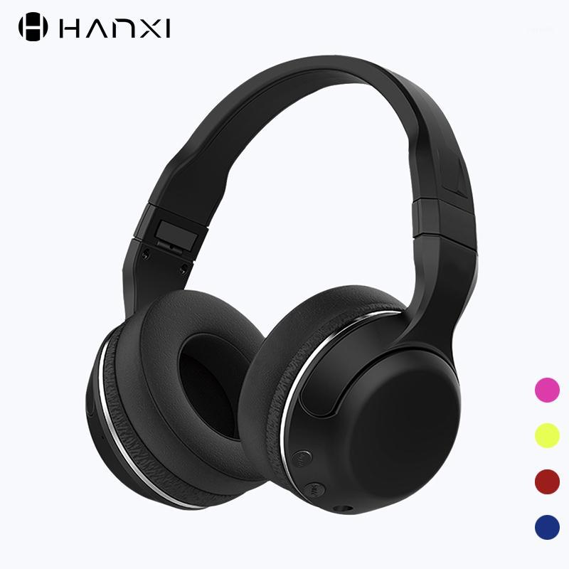 

Bluetooth Headphone With Microphone AUX Audio Supports TF Card FM Folding Portable Game Wireless Headset For PC Smart Phone1