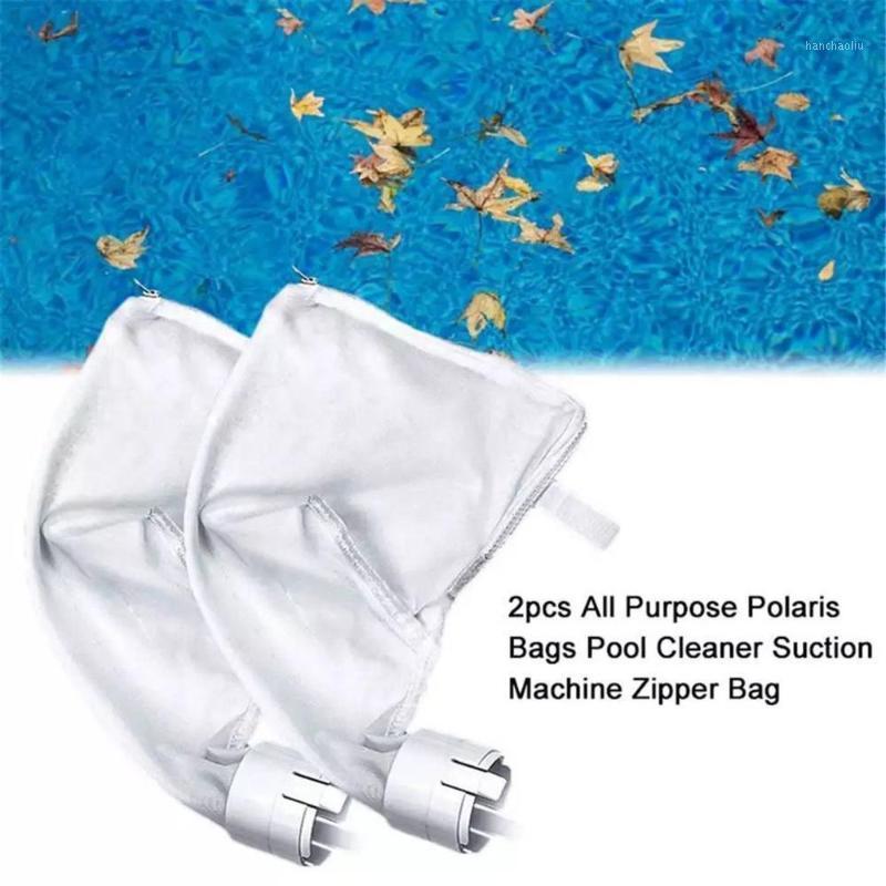 

2/1PC Swimming Pool Filter Socks Fish Tank Filter Bag Mesh Net Sump Replacement White Aquarium Filters Accessories Cleaning Tool1