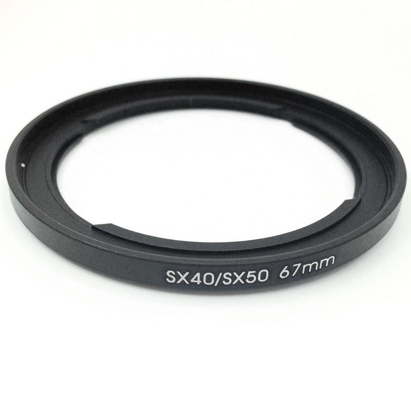 

67Mm Filter Adapter For Powershot Sx30 Sx40 Sx50 Sx520 Hs Replace Fa-Dc67A