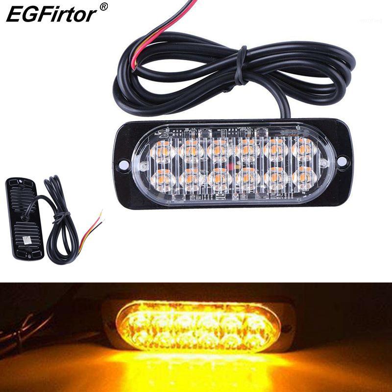 

Traffic Safety Warning Lights 36W Emergency Flash Strobe Lamp Colorful Truck Warning Lamp 12LED Beacon Flash1