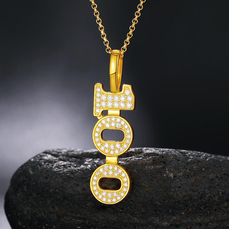 

Lockets Top Quality Personality Moissanite Pendant 925 Sterling Silver For Women Hip Hop Jewelry Unisex Drop Gift