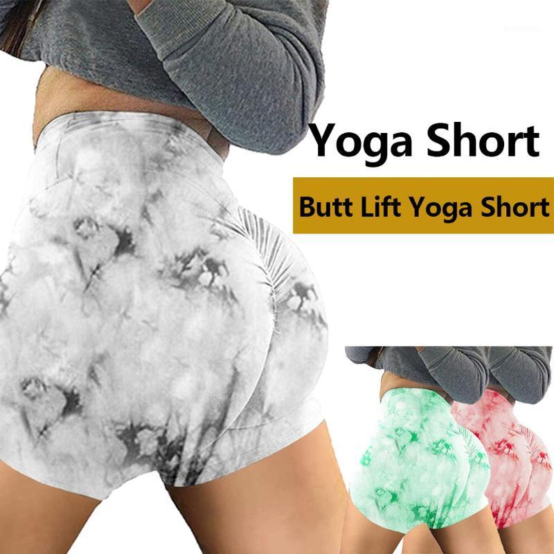 

The New Womens Dye Shorts Tummy Control Running Gym Shorts Seamless High Waist Ladies 2020 Fashion Home Yoga1, Red