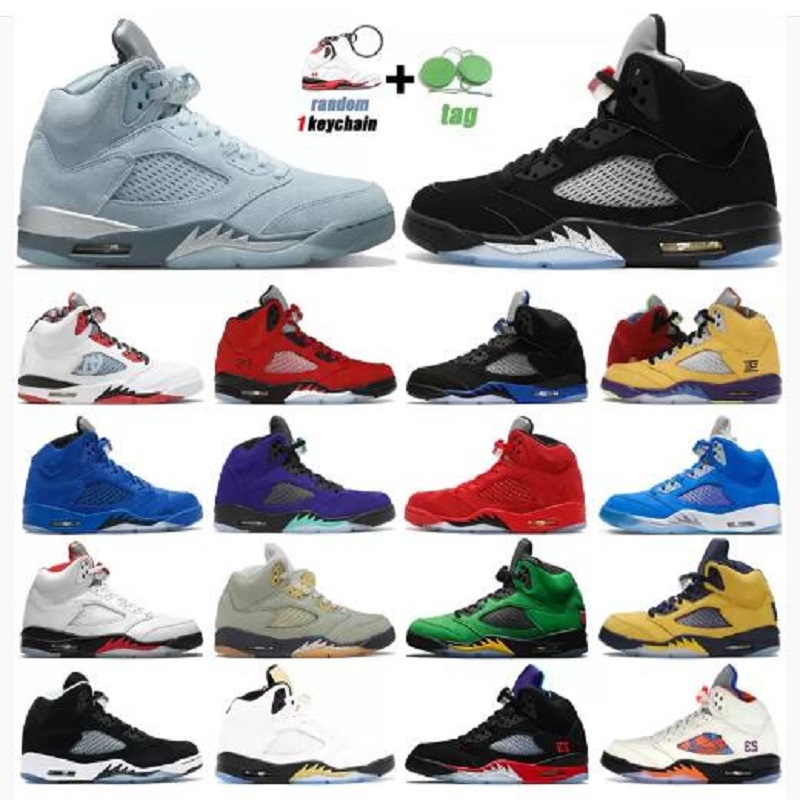 

US13 jumpman 5 men basketball shoes 5s aternate be fire red top 3 alternate grape inspire oregon ducks mens trainer sports sneakers, # 45