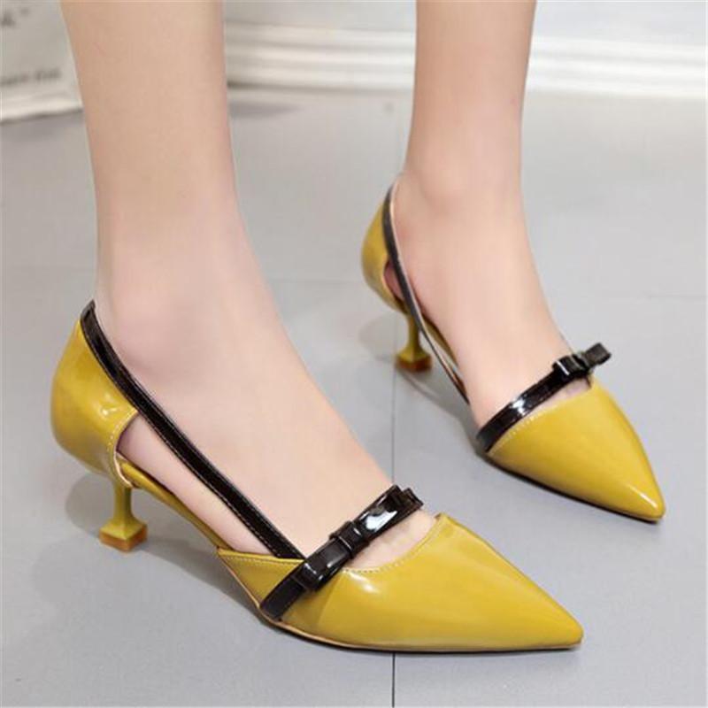 

Sandals women's new wild bow cap toe high heels fashion wine glasses with single shoes women platform sandals sandalias mujer1, 01