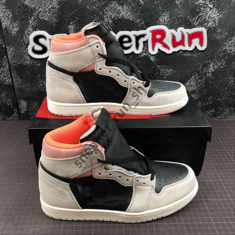 

2022 Mens Womens 1 high OG basketball shoes 1s Jumpman dark mocha shadow UNC Tokyo Bio Hack Iridescent Obsidian Patent women sports Sneakers trainers H5PR, Color 13