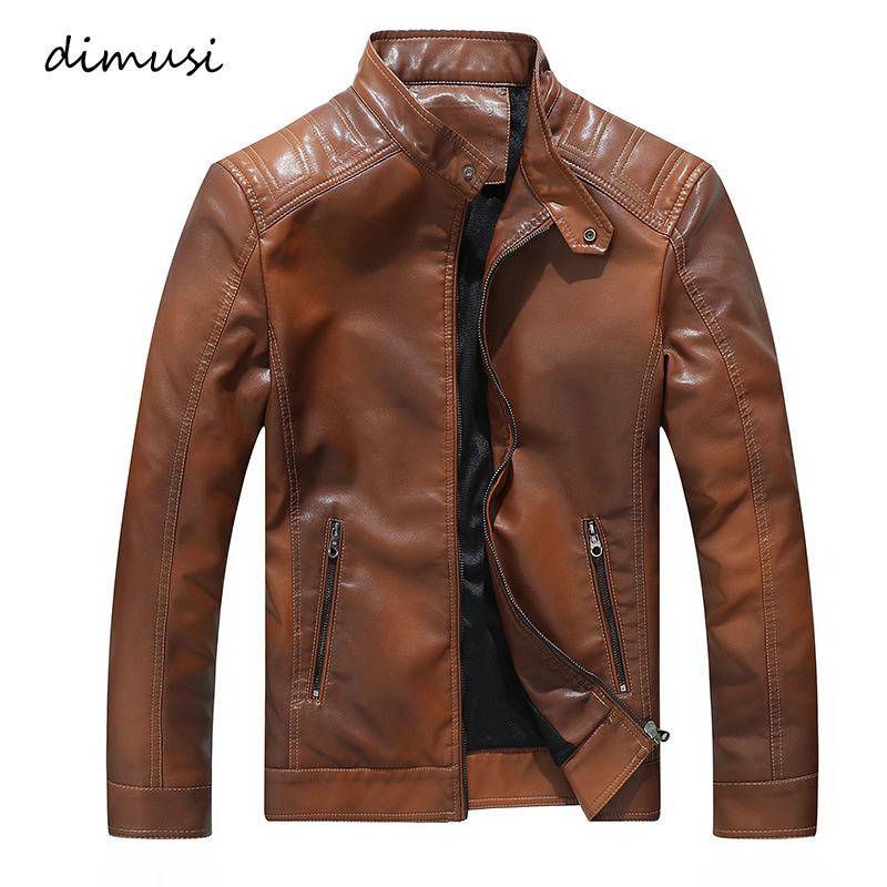 

Men's PU Jacket Leather Coats Winter Mens Slim Fit Faux Leather Motorcycle Biker Jackets Male Leather Coats Clothing 3XL, Grey