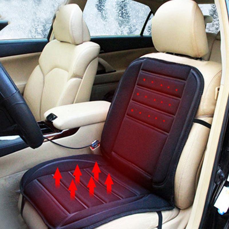 

Heated Car Seat Cover The Cloak On The Car Seat Heating Universal Automobile Cover Protector Heating Blanket