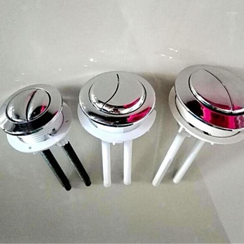 

New High-end Toilet Flush button,two-button Toilet Tank switch 1437,ABS material,Crude Steel spring Wholesale1