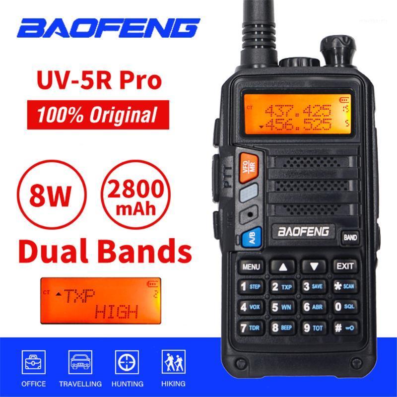

Powerful BaoFeng UV-5R Pro Walkie Talkie CB Radio Transceiver 8W 10km Long Range Portable Radio for Hunt Forest City Upgrade 5R1