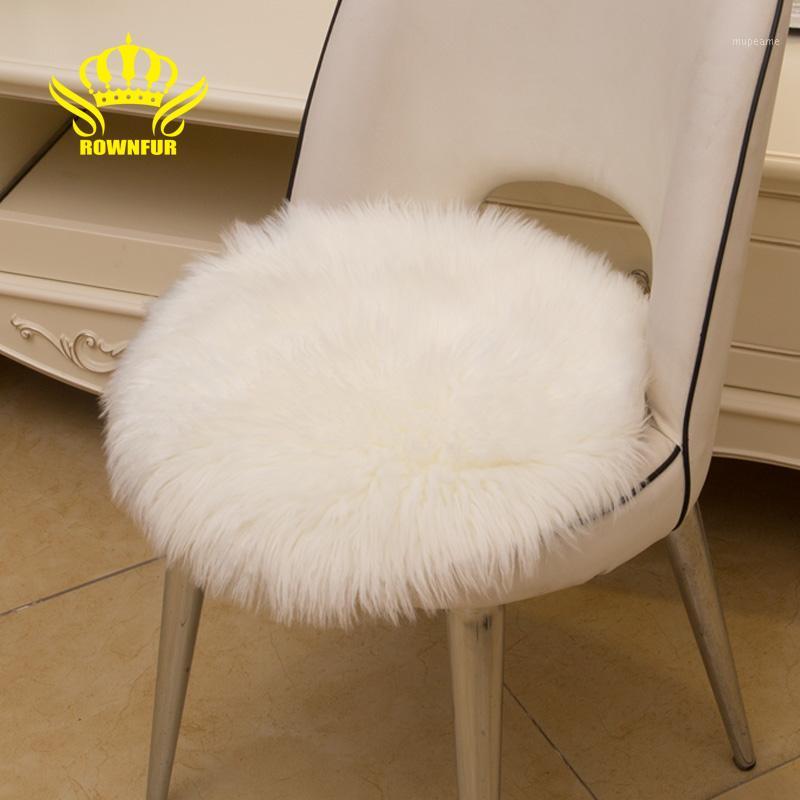 

3pcs Home Chair Seat Soft Cushion Pad Office Bar Chair Back Pillow Cushion Care Pad Best selling Faux Wool Rug1, Black