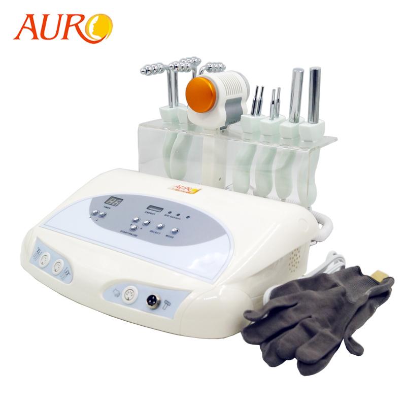

AURO 2020 Free Shipping New Magic Gloves BIO EMS Electrodes Microcurrent Skin Lifting Wrinkle Removal Beauty Machine for Spa