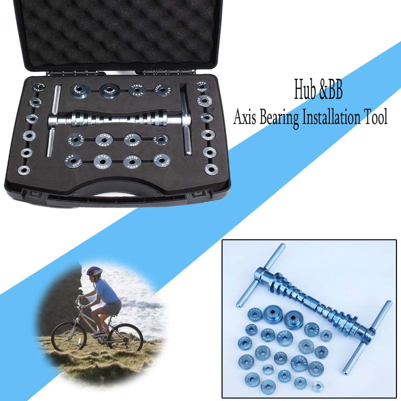 

Bicycle Bottom Bracket Hub Bike BB Axis Bearing Removal Installation Kit Set Hand Tool Set