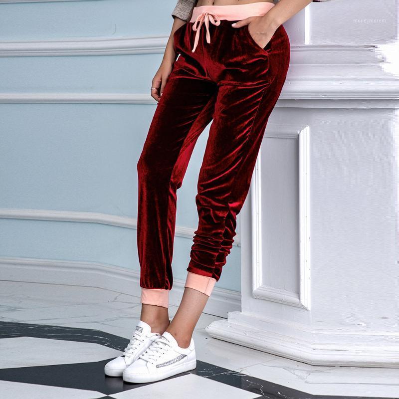 

woman pants fall 2021 women plus size clothes Loose High Casual Full Length sweatpants women harem pants harajuku1, Black