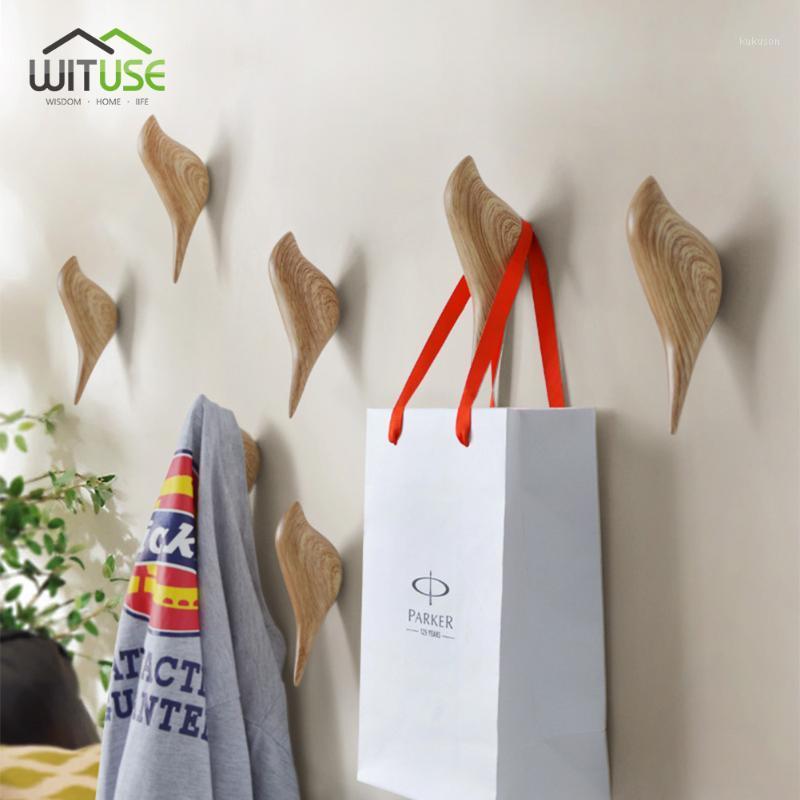 

3D Bird Resin Hook Cloth Hat Hanger Creative home Wall Door Hangers Decoration Organizers Key Frame Home Decor1