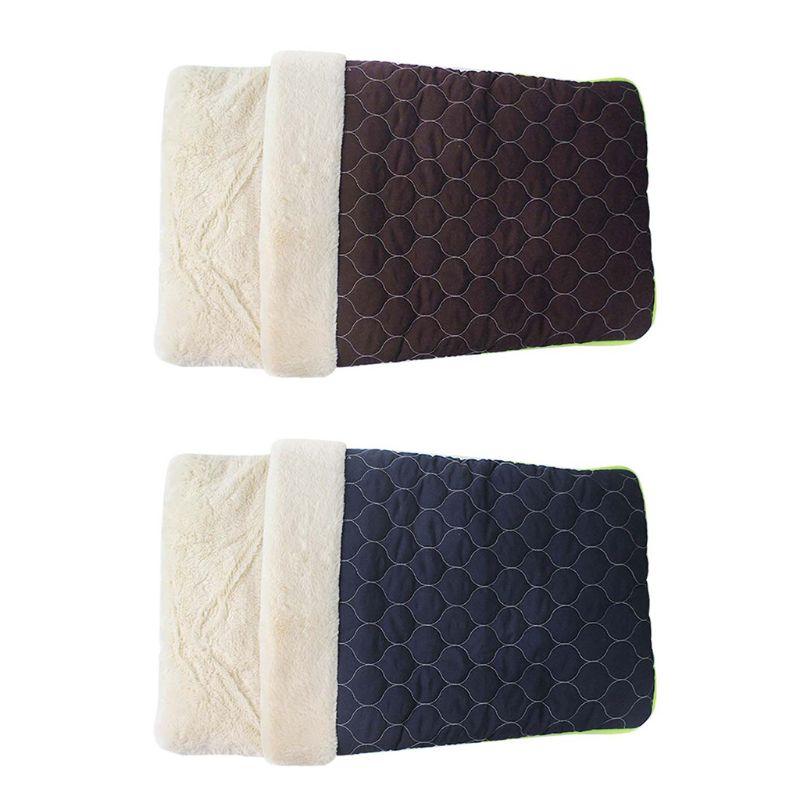 

Creative Slipper Shape Cave Heated Cat Bed Soft Warm Four Seasons Universal Pet