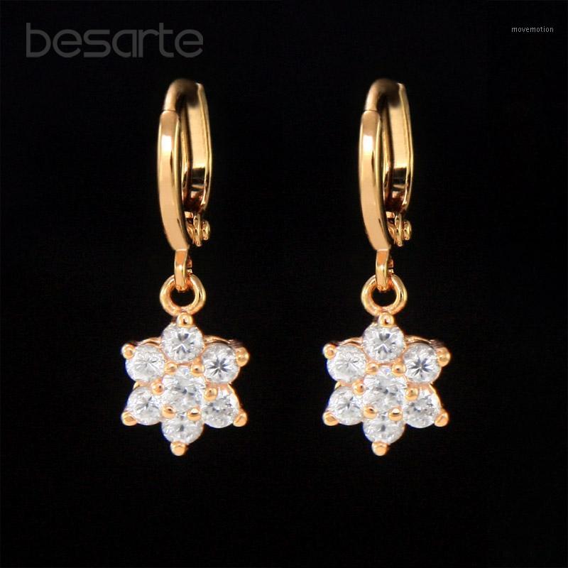 

Cz Gold Earing Long Earrings Women Boucle d oreille Femme Pendiente Mujer Orecchini Donna Lange Oorbellen Kolczyk Ohrringe E25521