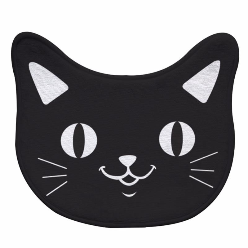 

Drop Shipping cartoon cat cute carpet floor mat flannel Entrance Door Mats Rugs Living room Kitchen Bedroom Carpet Home Decorate, White