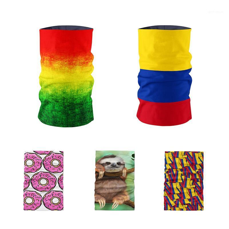 

New Creative Unisex Headband Fashion Print Neck Gaiter Summer Dust-proof Hijab Scarf Sports Motorcycle Bandana Tubular Mask buff1