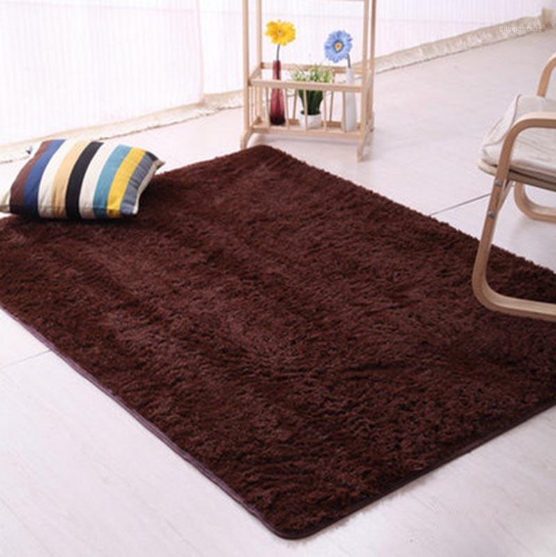 

European Home Warm Plush Floor Rugs fluffy Mats Soft Shaggy Carpet For Living Room Kids Room Faux Fur Area Rug1, Red