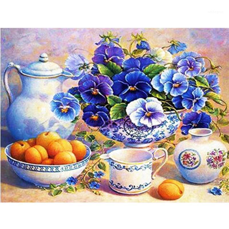 

DIY 5D Fruits Diamond Painting Cross Stitch Kitchen Decor Needlework Full Square Diamond Mosaic Patterns Rhinestone1