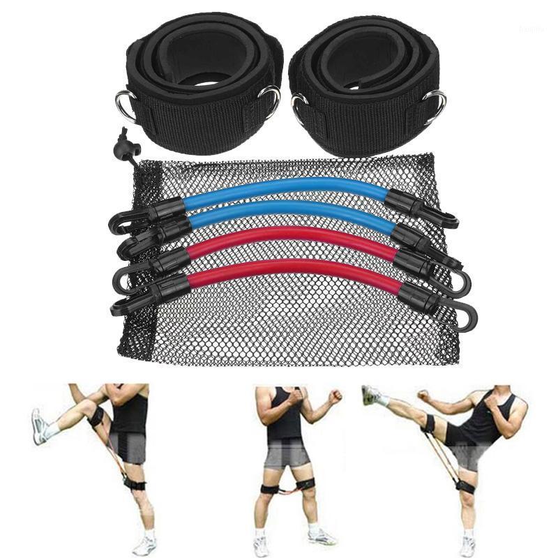 

Legs Train Resistance Bands Kinetic Speed Agility Training Taekwondo Trainer Elastic Fitness Bands Tube Workout for All Players1
