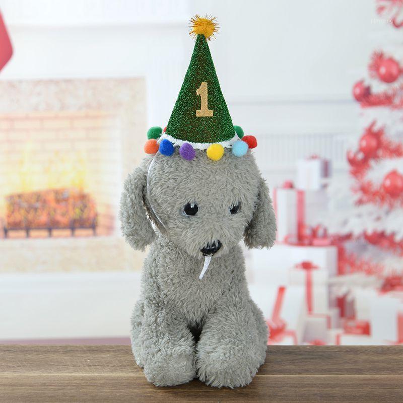 

Cute Dog Pet Christmas Birthday Festival Caps Cosplay Hat Small Medium Dogs Pet Decor Hot Puppy Supplies 11