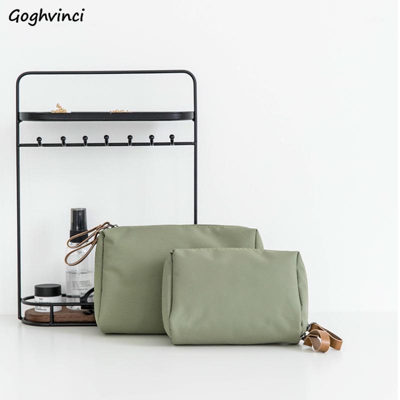 

Cosmetic Bag Women Ins Make Up Cases Portable Travel Toiletries Organizer Female Storage Neceser Solid Simple Zipper Bag Ulzzang1, Blue small