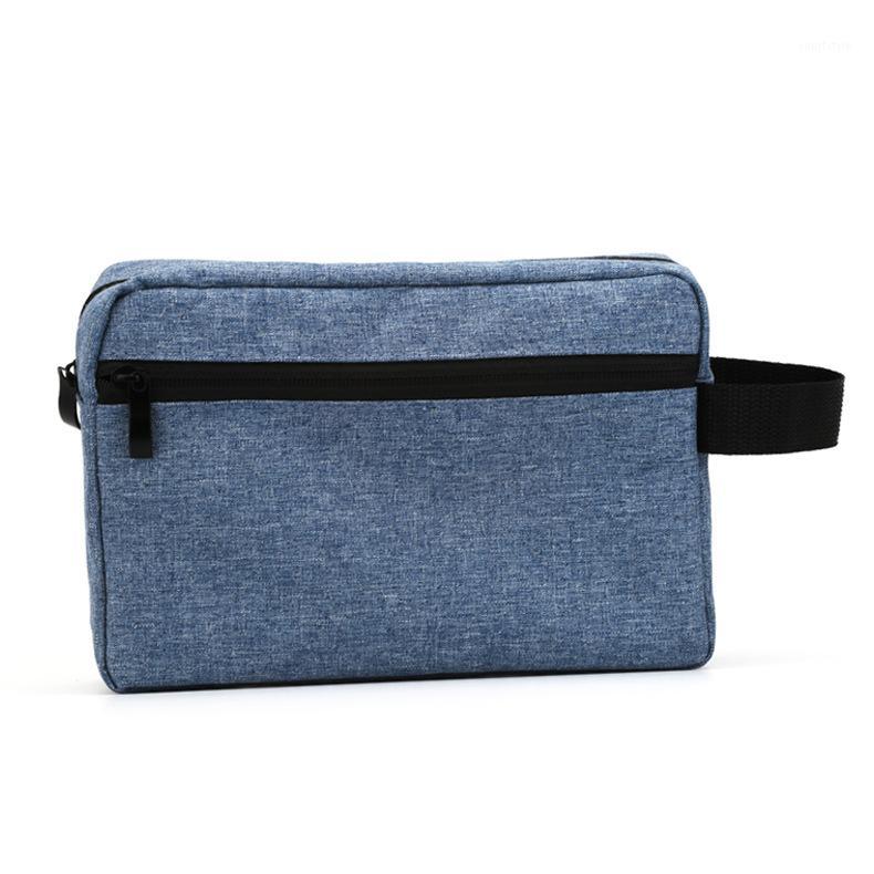 

Carrying Cosmetic Bag Travel Bag Waterproof Oxford Cloth High-End Wash Cosmetic1, Blue
