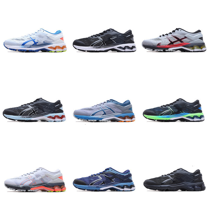 

class sports gel kayano 26 men's women's shock absorption running shoes