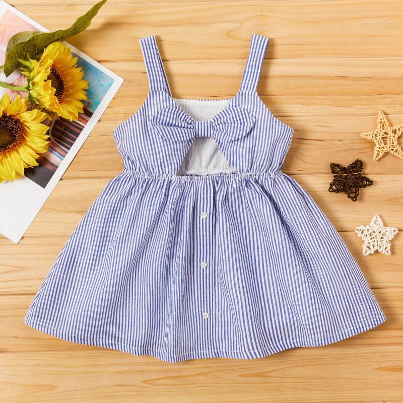 

Baby / Toddler Strappy Striped Dress1, Light blue