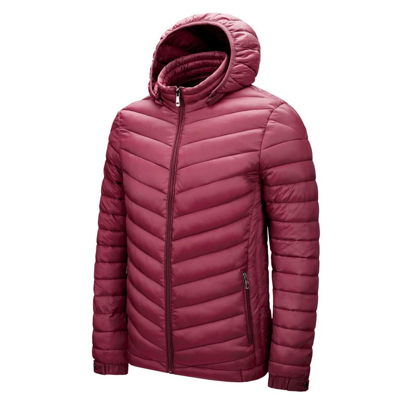 

Men 2021 Parkas Winter New Casual Warm Thick Hooded Jacket Coat Men New Autumn Outwear Waterproof Windproof Parkas Jackets, Rls22913red