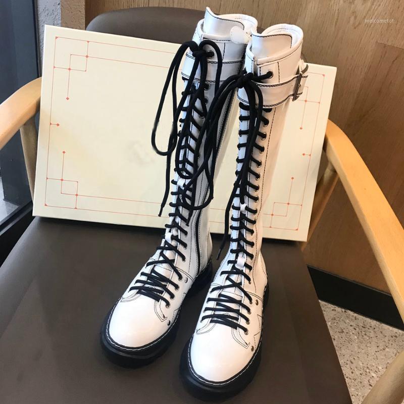 

2021 women's fashion all-match motorcycle style boots1, Black