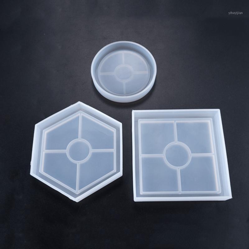 

Square Round Epoxy Mould DIY Epoxy Polygon Mould Decoration Jewelry1