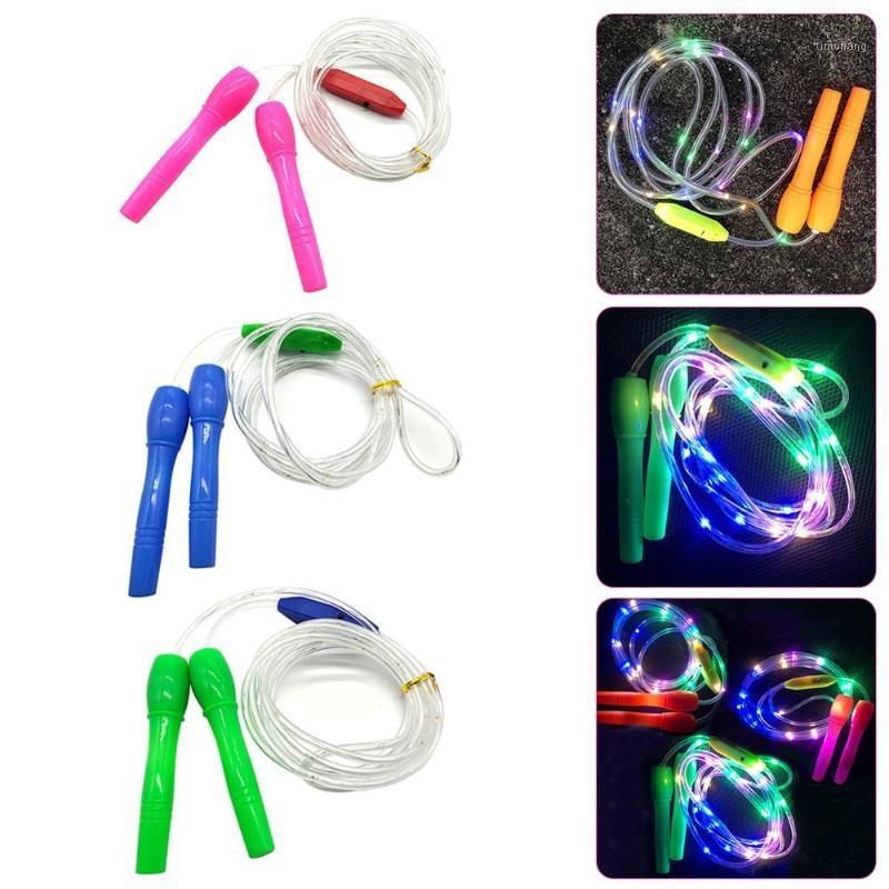 

1Pc Portable Children LED Jump Rope Training Soft PVC Skip Rope For Kids Fast Skipping Crossfit Fitness Sports Jumping1
