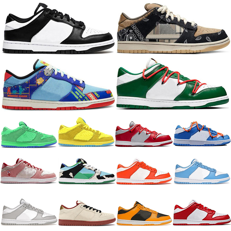 

SB Running Shoes Size 46 47 Retros Black White UNC Coast CNY Firecracker Fur Bears Barely Green Lows Chunky Duky Sports Sneakers Men Women D