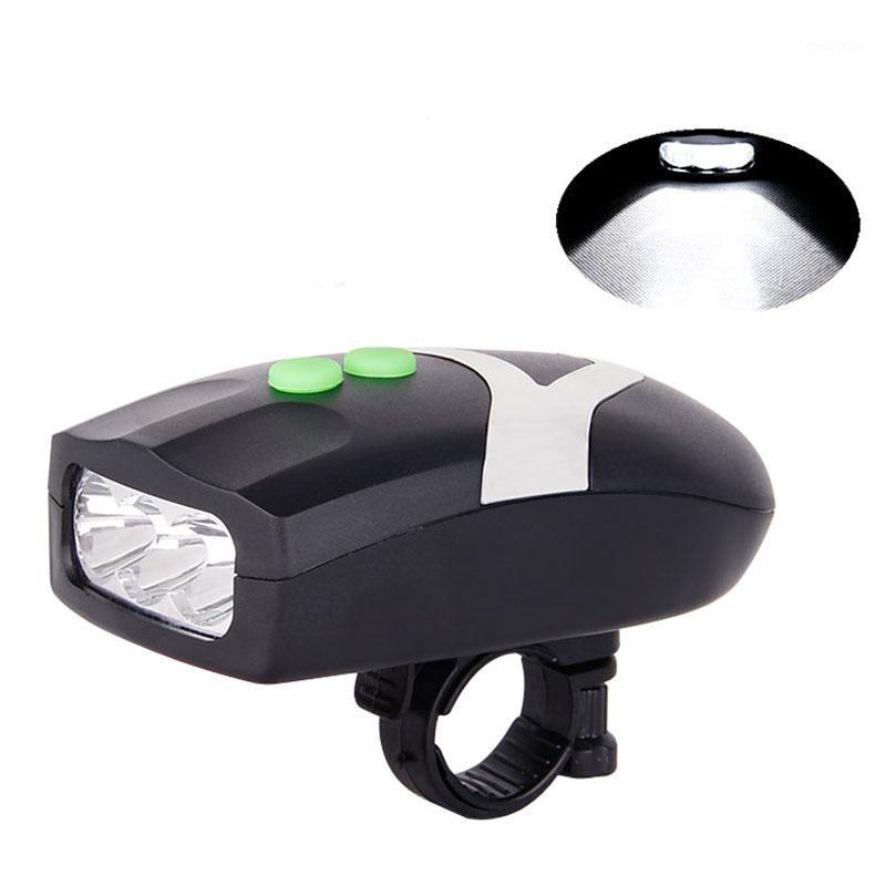 

2 In 1 Ultra Bright Bike Light 3 LED Light Bike Cycling Front Head Lamp With Electronic Bell Horn Safety Cycling1