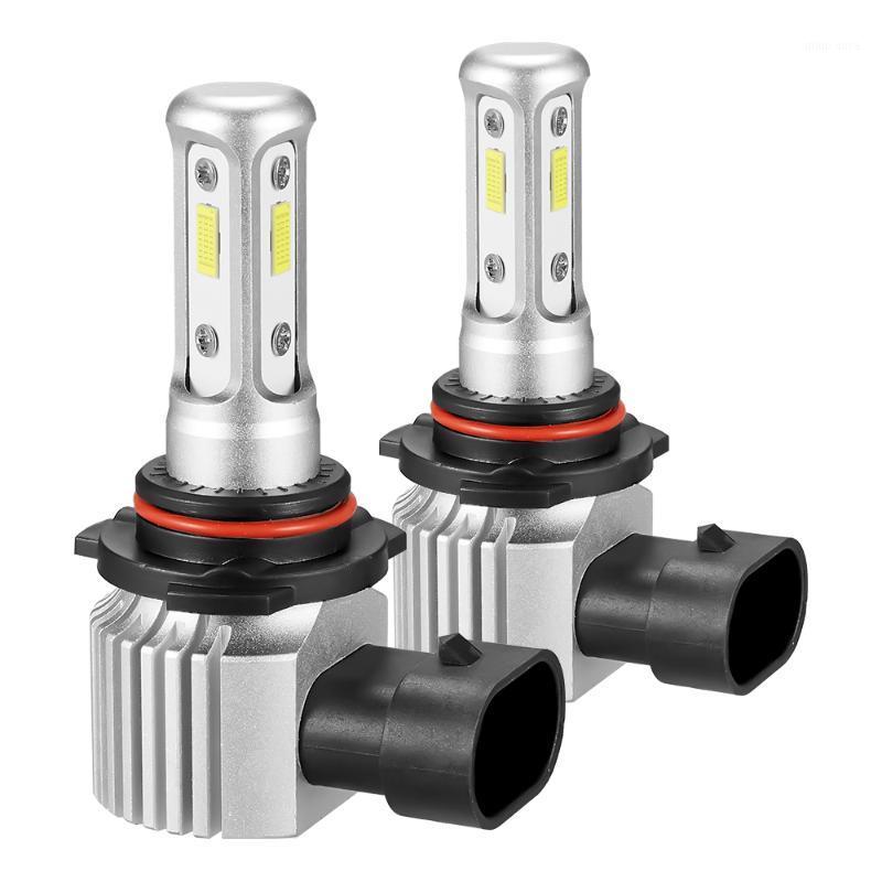 

2pcs 9006 headlight 40w Car Light Super Bright 5000LM CANBUS 4 LED Car Headlight CSP 9006 bulb White 6000k Automobiles Bulbs1